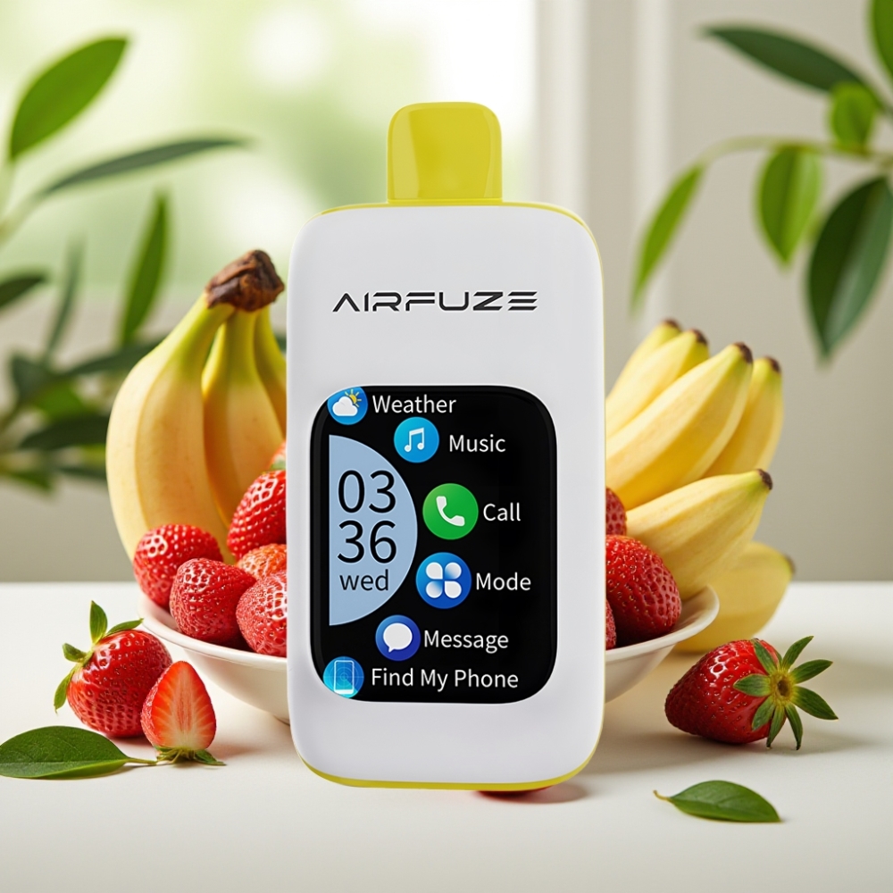 AirFuze Smart 30000 Пуфове Дисплей Тъч Скрийн Ягода Банан