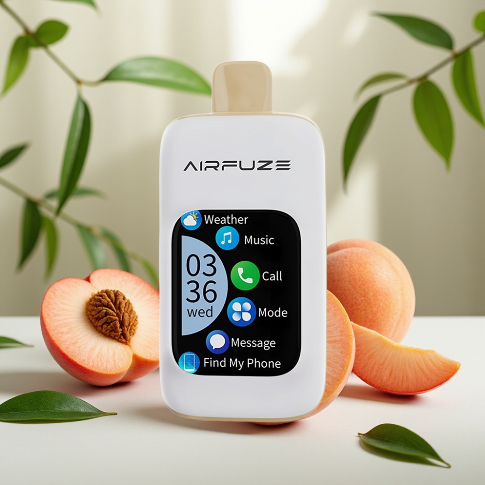 AirFuze Smart Pro 40000 Puffs 900mAh 20ML 2%/5% Сочен Праскова