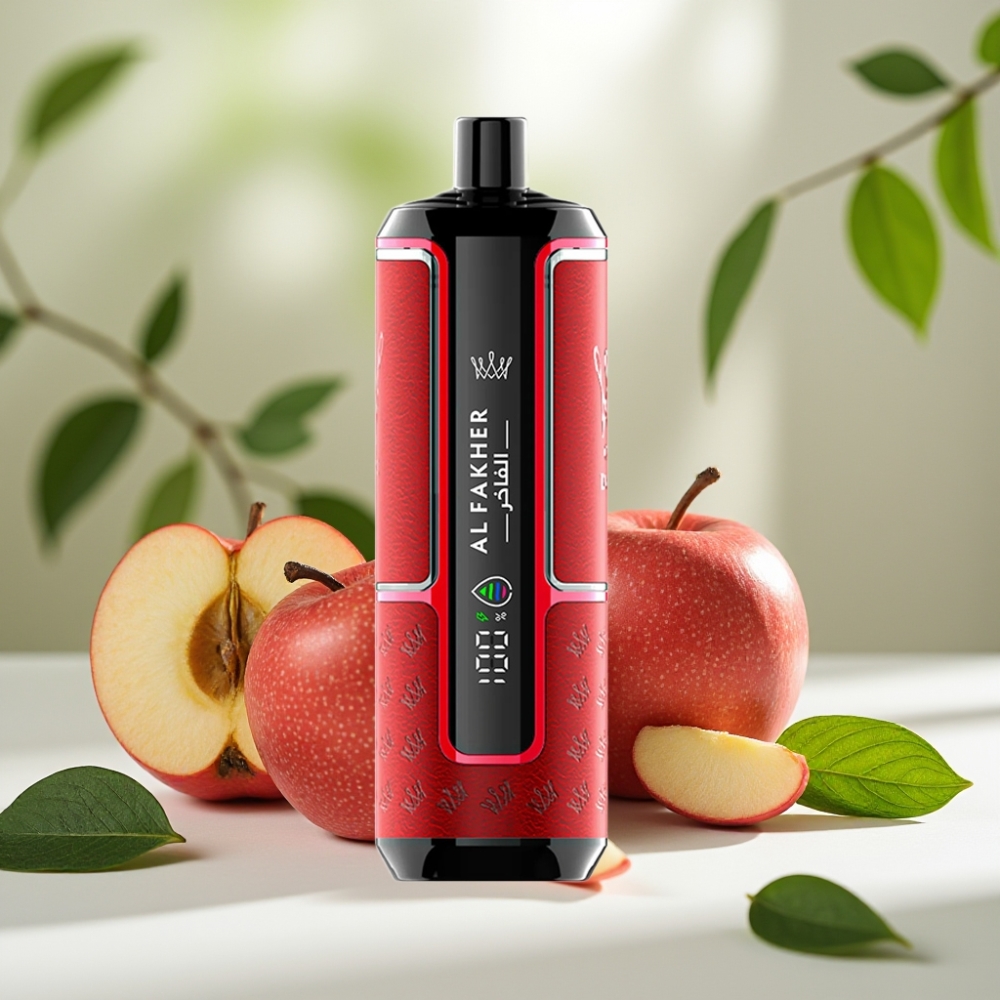 Al Fakher Crown Bar 15K Hypermax Две Ябълки 22мл 600mAh Type-C