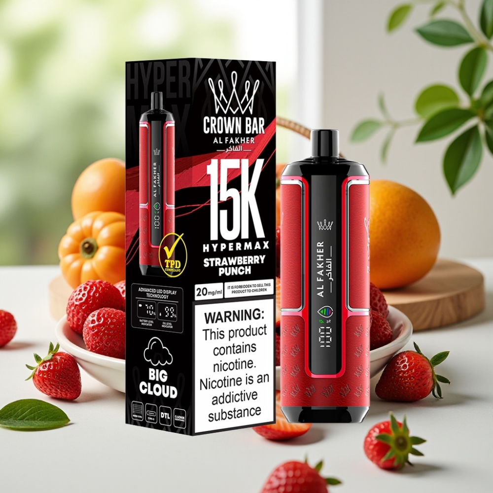 Al Fakher Crown Bar 15K Hypermax 22ml 600mAh Ягодов Удар