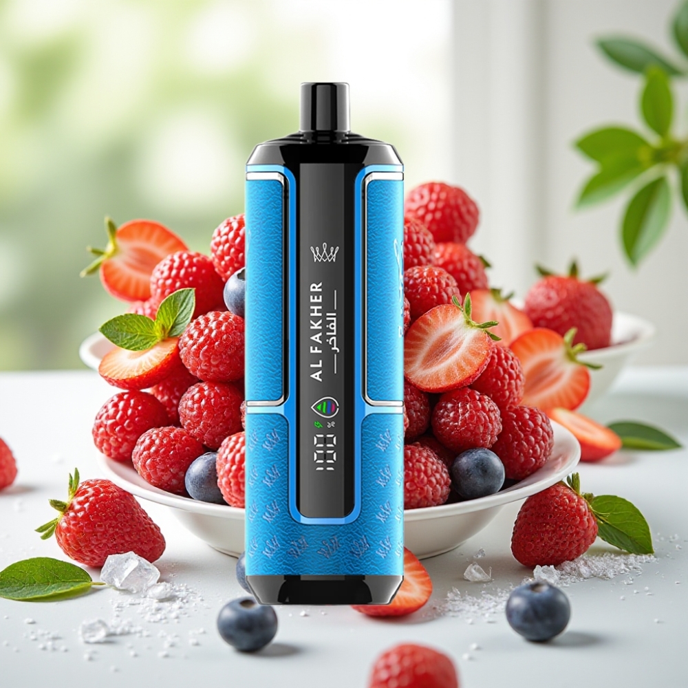 Al Fakher Crown Bar 15K Hypermax 22ml 600mAh Type-C Ягодов Лед