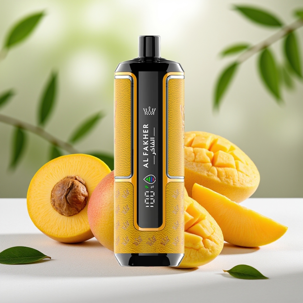 Al Fakher Crown Bar 15K Hypermax Диспоузабл Вейп Киф - Манго Лед (22ml, 600mAh, Type-C)