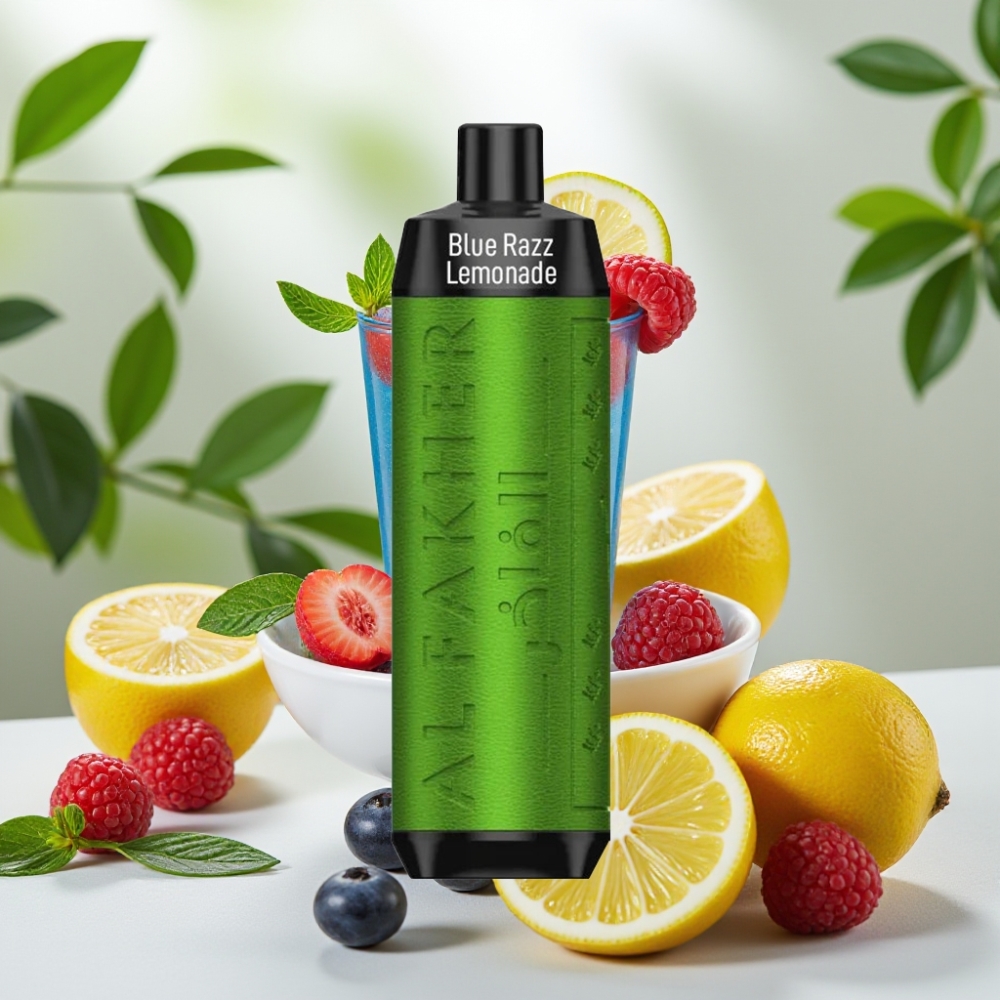 Al Fakher Crown Bar 8000 Crystal 600mah 18ml 5mg Син Малина Лимонада