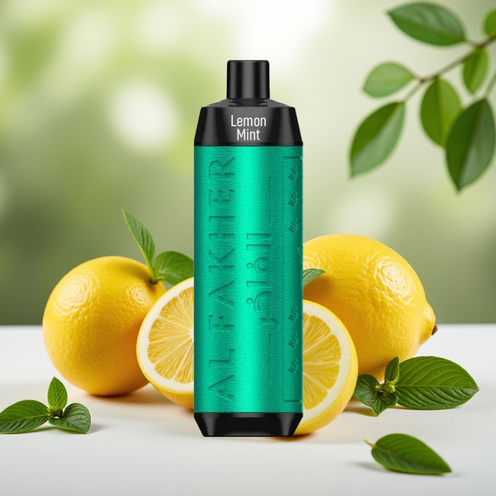 Al Fakher Crown Bar 8000 Crystal USB-C 18ml Лимон Мента
