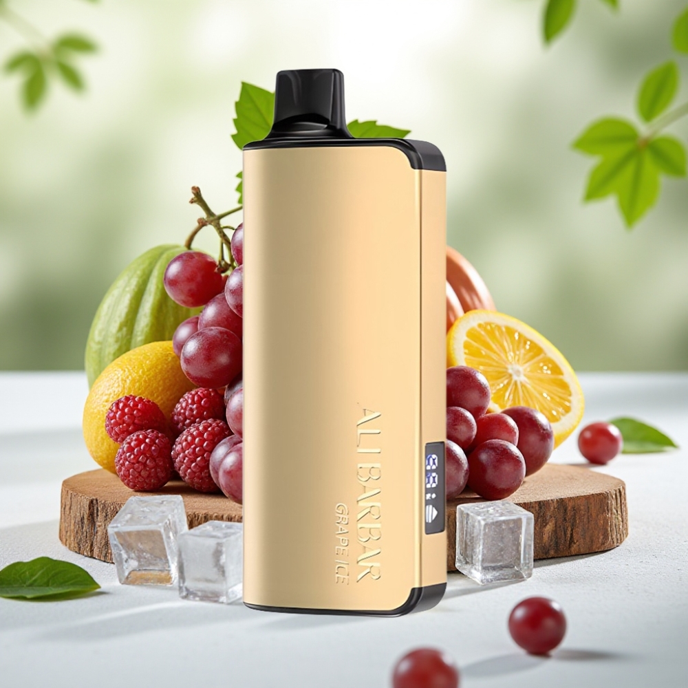 Alibarbar Ingot 9000 Пуфове 22ml 2350mAh LED Гледка Лед