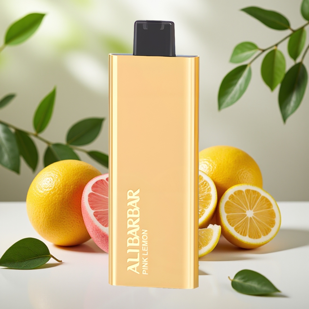 Alibarbar Pandora 7000 Puffs Bulgaria vape wholesale 17ml Розов лимон