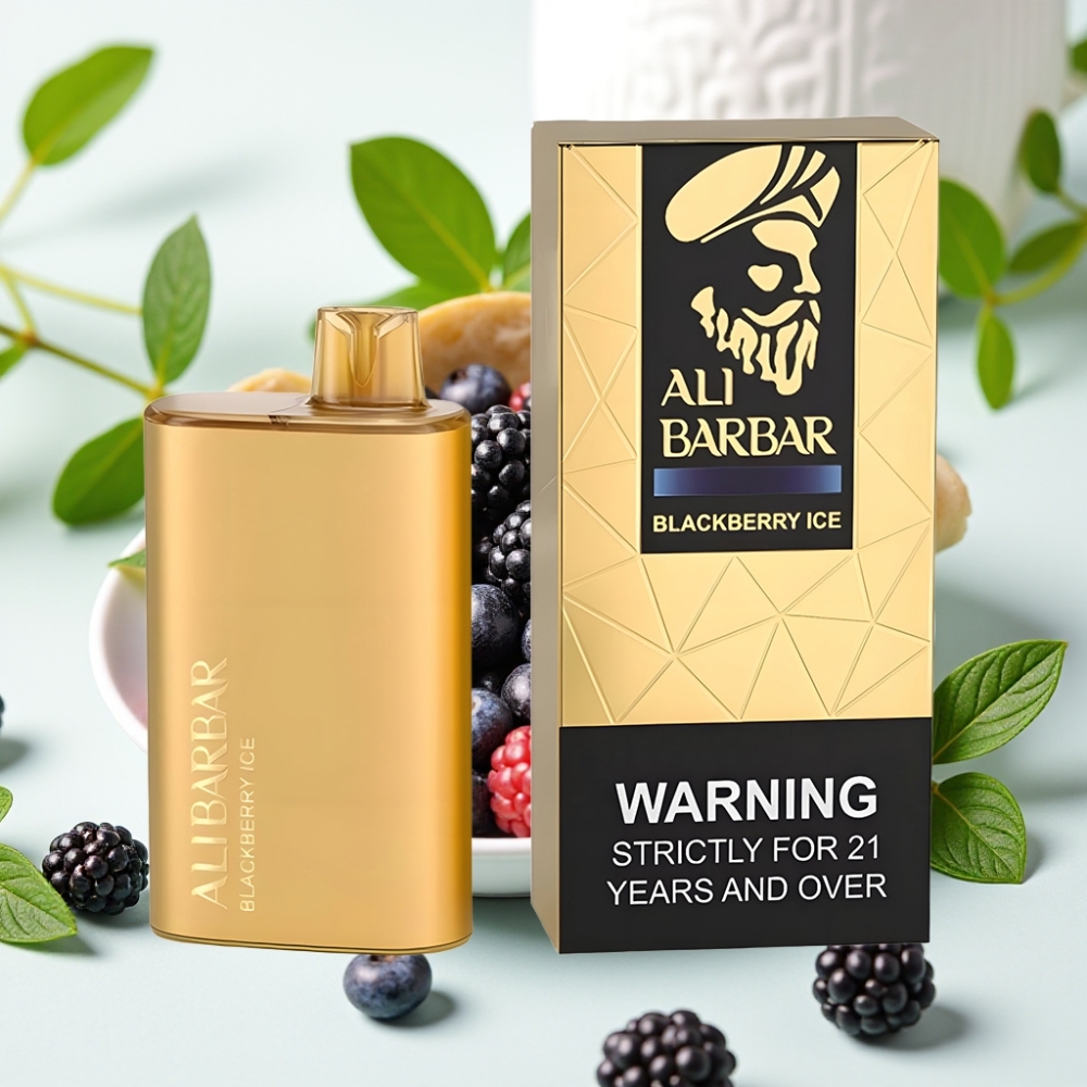 Alibarbar Rich 8000 Пуфове 20ml 2000mAh Blackberry Ice