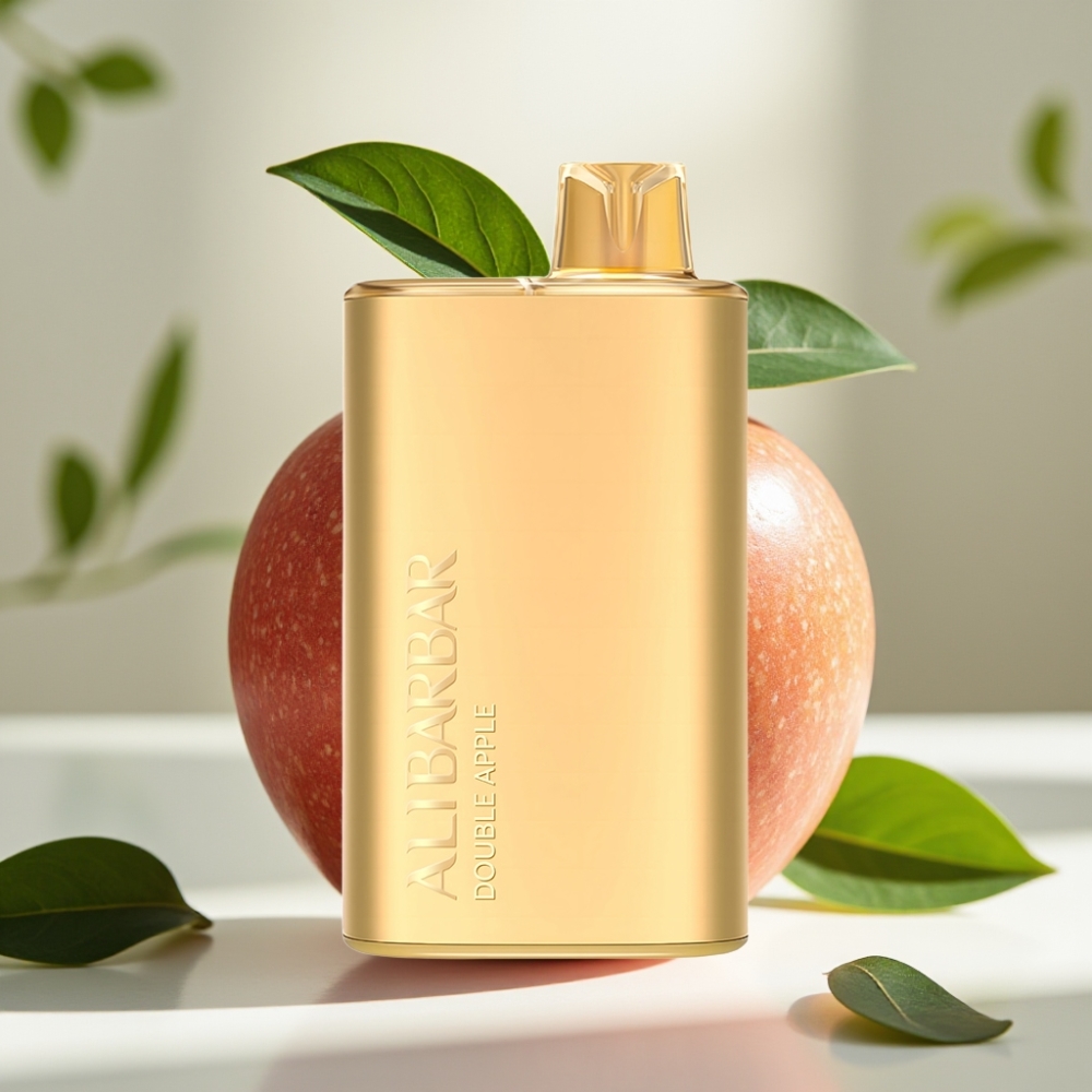 Alibarbar Rich 8000 Пуфове 20ml Двойна Ябълка