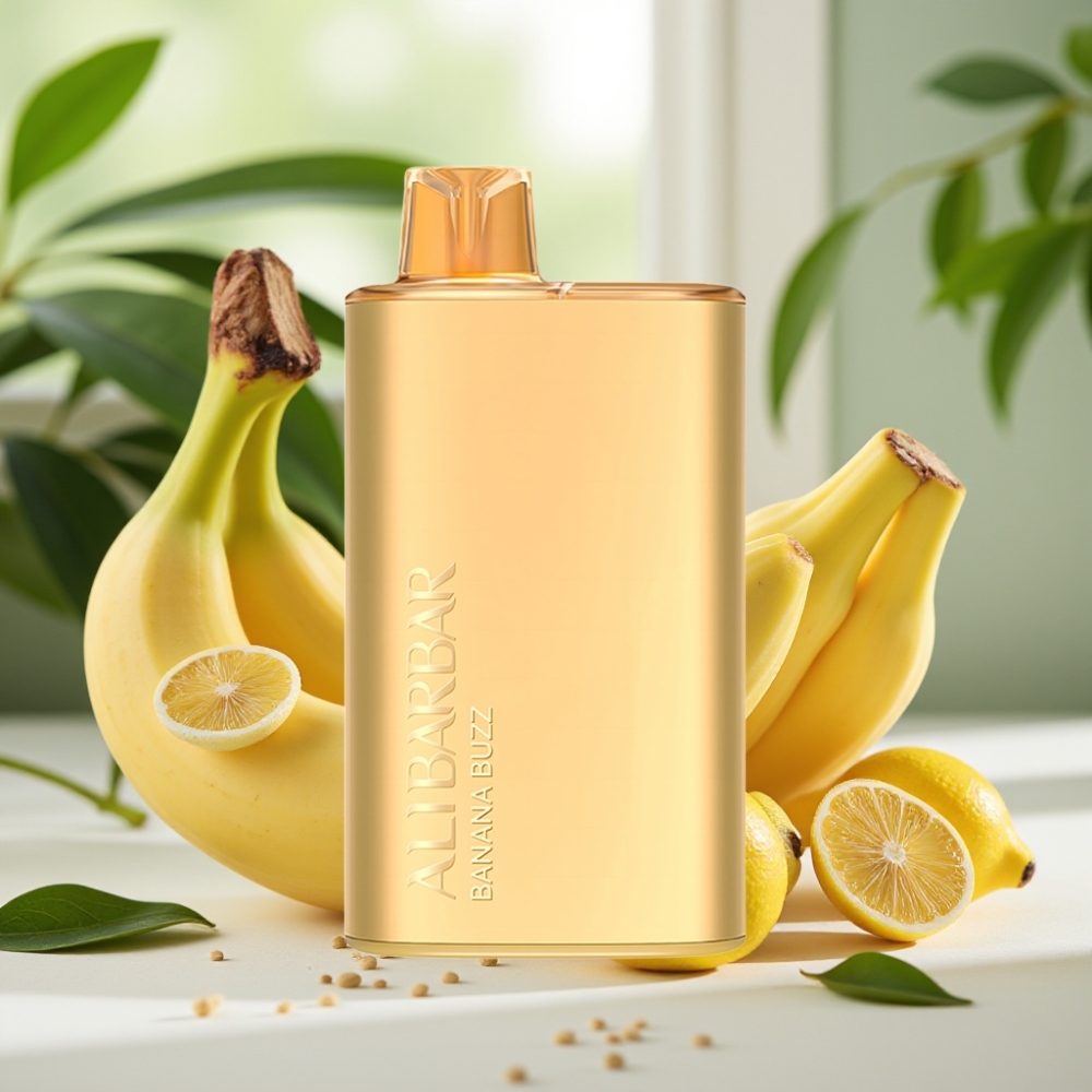 Alibarbar Rich 8000 Пуфове 20ml Банан Буz