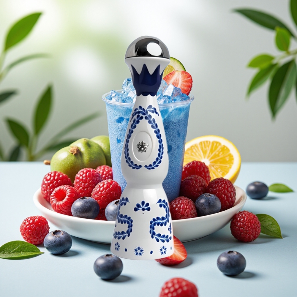 HUMO Azul 15000 Пуфове 20mL 5% Никотин Синьо Малинов Лед