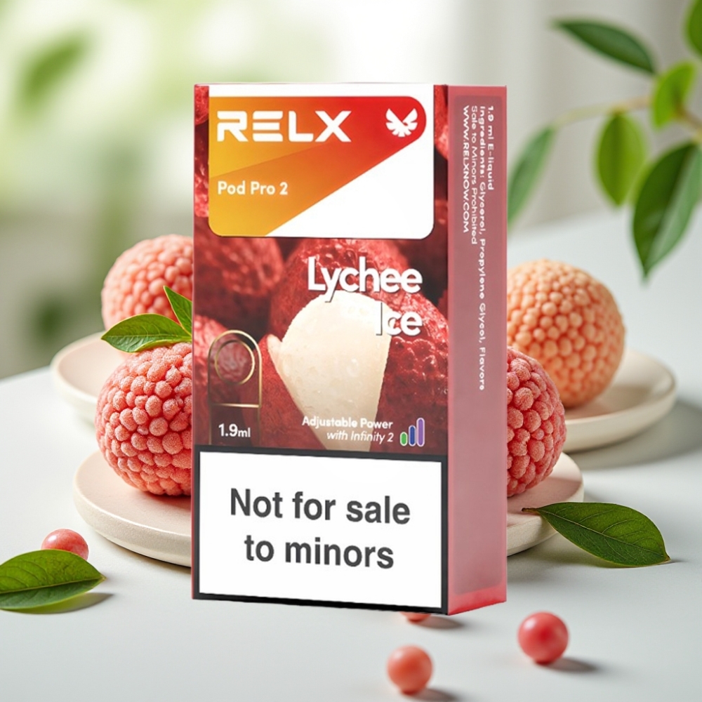 RELX Pod Pro 2 600 пуфове 1.9мл Личи Айс 0% никотин
