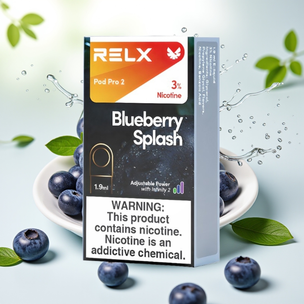 RELX Pod Pro 2 600 Пуфове 3% Никотин 1.9мл Боровинков Възход