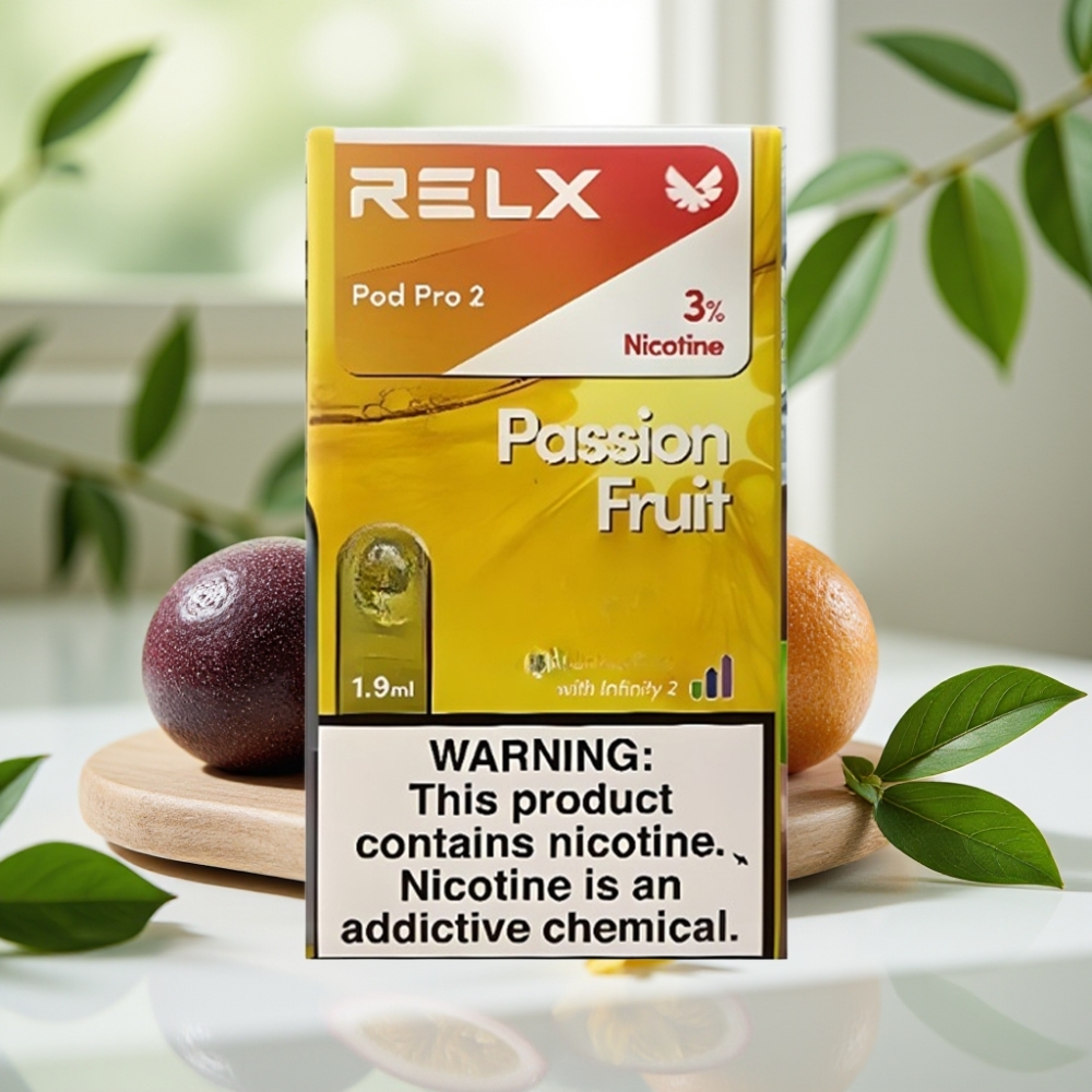 RELX Pod Pro 2 600 Пуфове 3% Никотин 1.9мл Маракуя