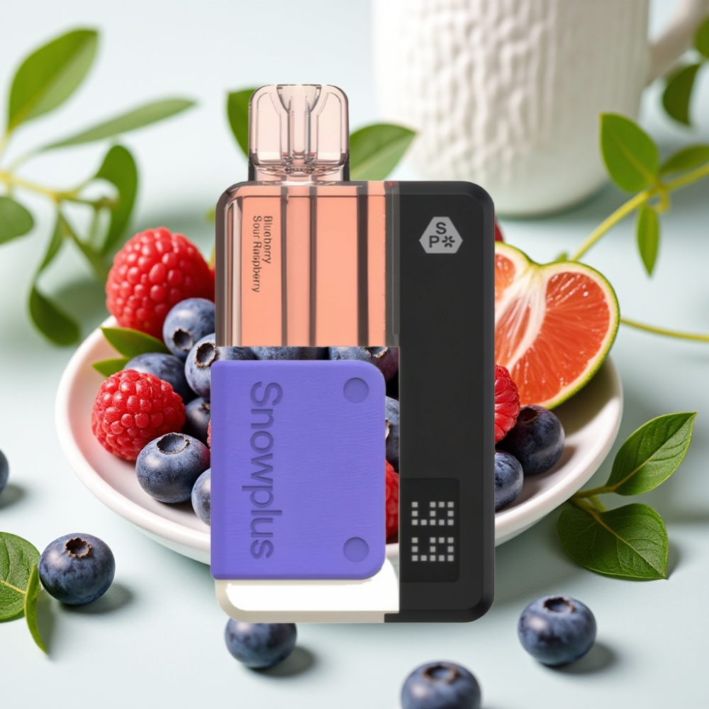 Snowplus Swift Pod Kit 15000 Puffs 1000mAh Dual Mesh Боровинково-Кисела Малина