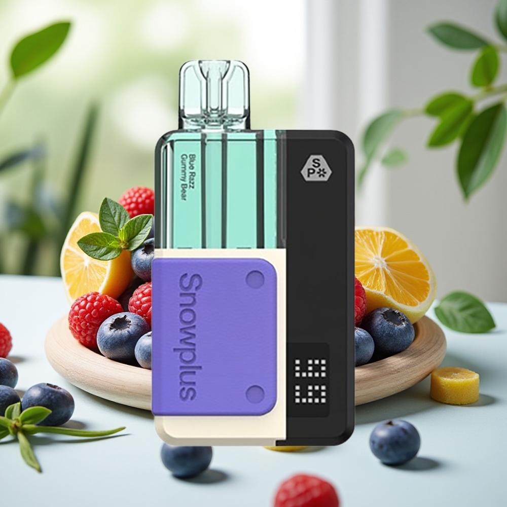 Snowplus Swift 5000 Пуфове Dual Mesh 1000 mAh Син Резен Гумени Мечета