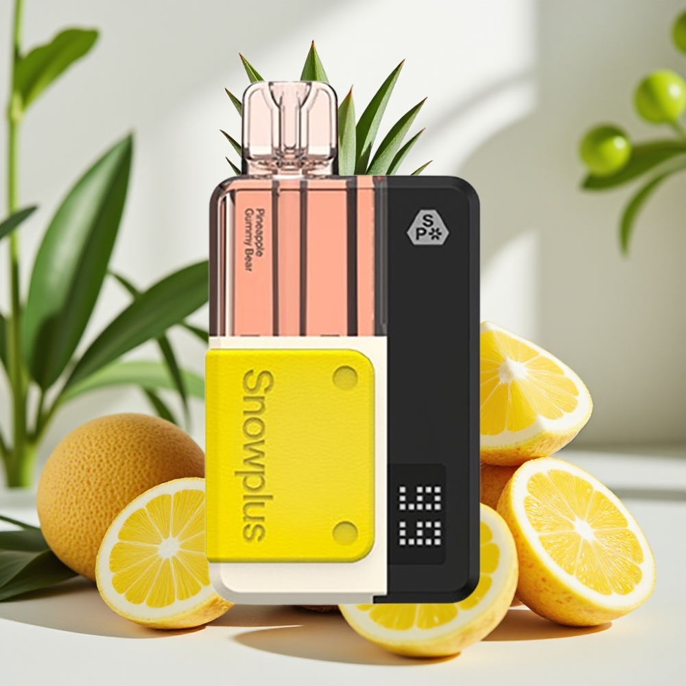 Snowplus Swift 5000 Пуфове Dual Mesh 1000mAh Ананасова Мечешка бонбона