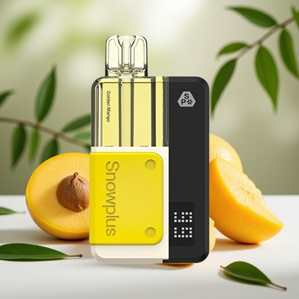 Snowplus Swift 5000 Puffs Bulgaria vape wholesale Dual Mesh 1000mAh Златен Манго