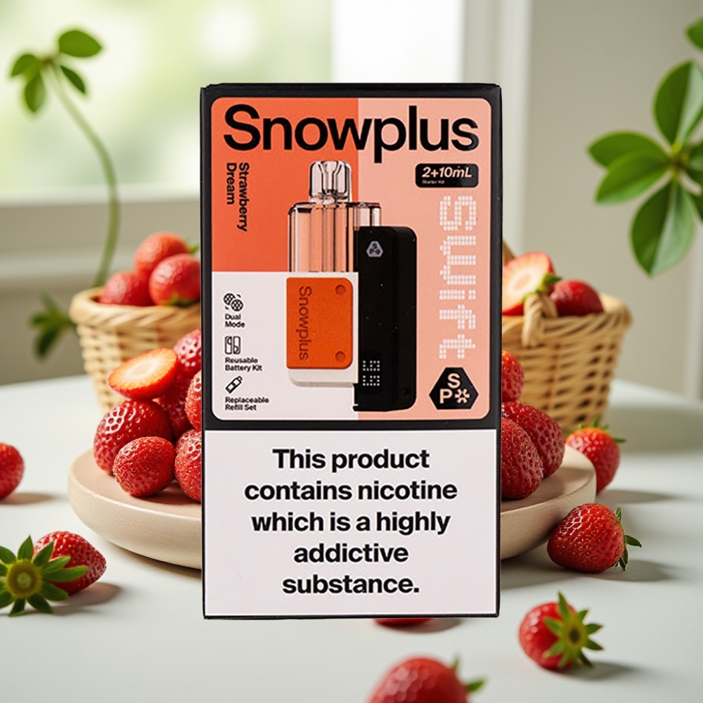 Snowplus Swift 5000 Puffs Dual Mesh 1000mAh 2+10ml Ягодова Мечта