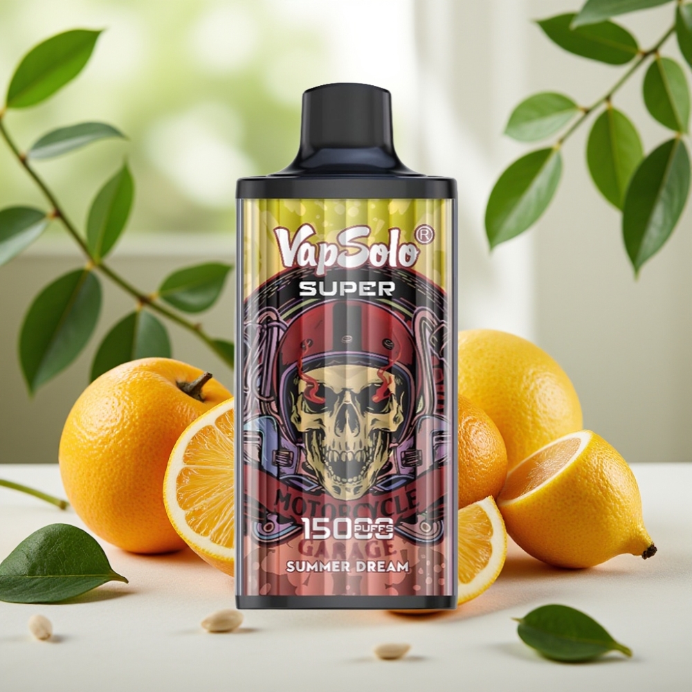 Vapsolo Super 15000 пуфове 40ml Лятна мечта 850mAh Mesh Type-C