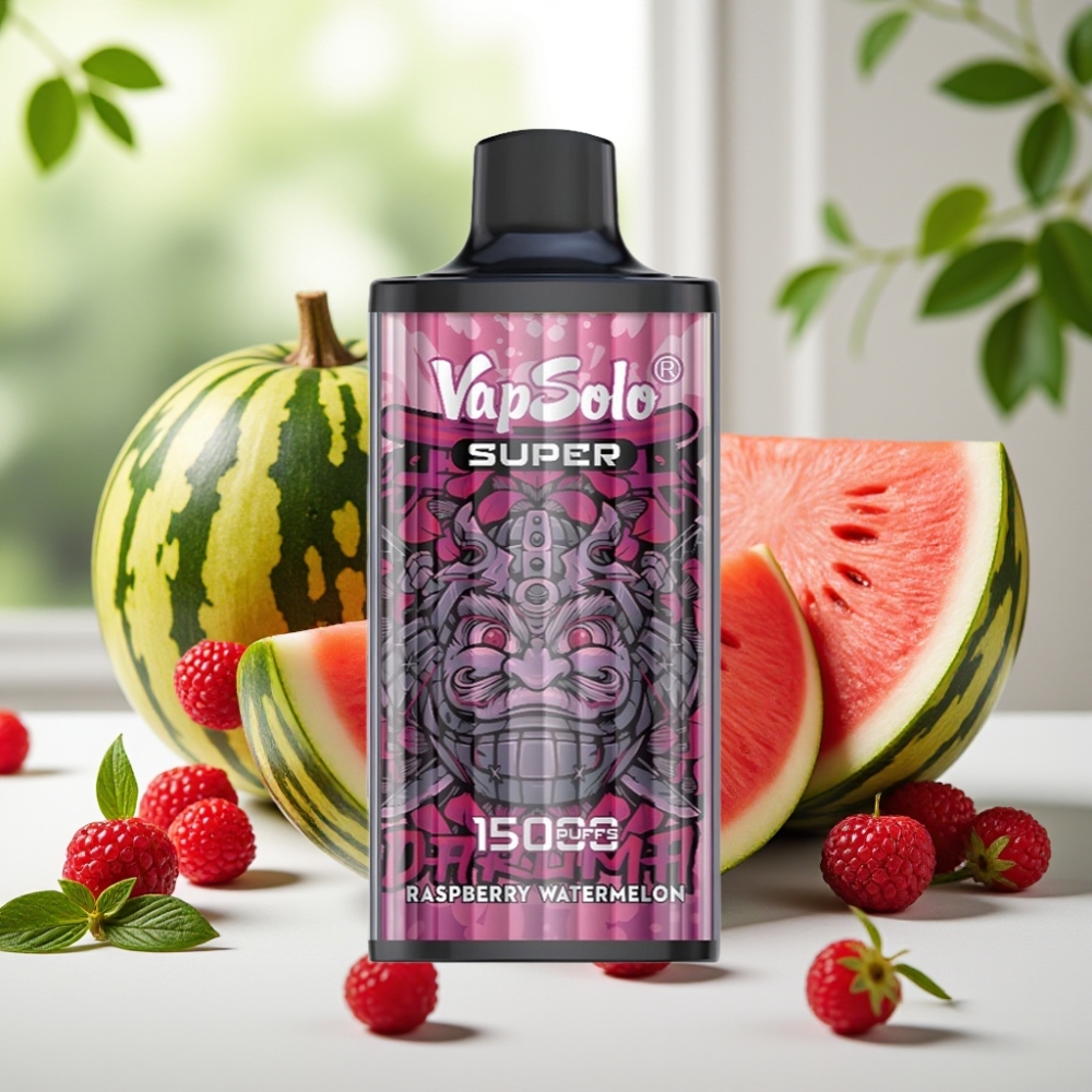 Vapsolo Super 15000 пуфове 40ml 850mah Type-C Малина Диня