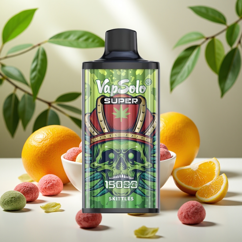 Vapsolo Super 15000 Пуфове 40ml Skitls Mesh Type-C 850mAh