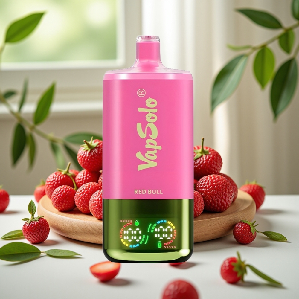 VapSolo Triple 30000 Пуфса 40мл Червен Бик Type-C