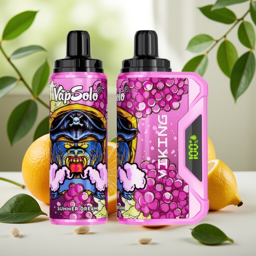 VapSolo VIKING 12000 Пуфове 22мл Лятна Мечта