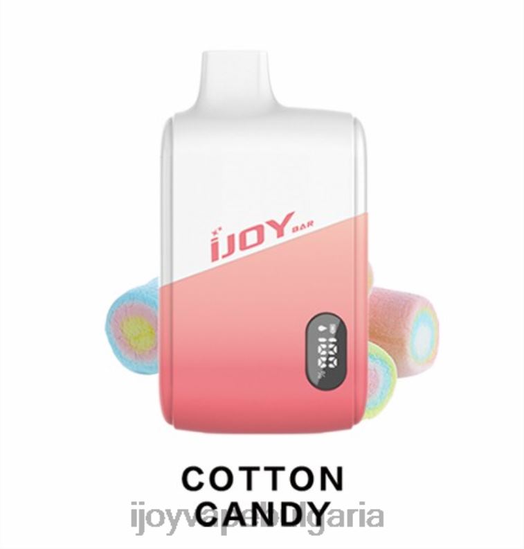 iJOY Bar IC8000 разполагаем R24RR184 iJOY Vape България | захарен памук