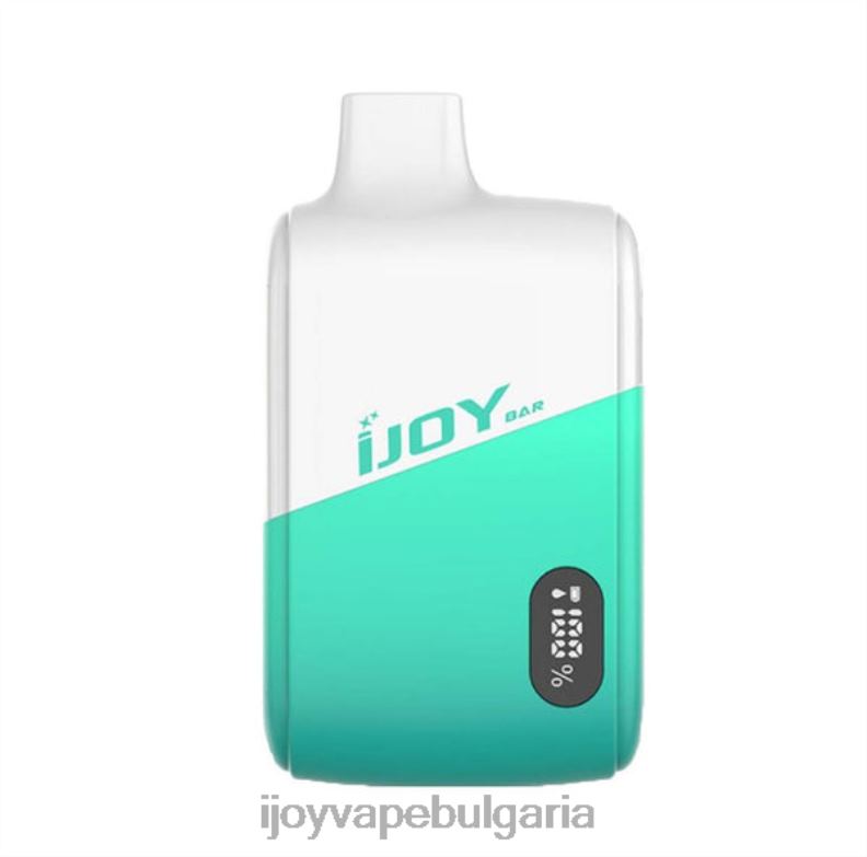 iJOY Bar Smart Vape 8000 впръсквания R24RR14 iJOY Vape България | мента