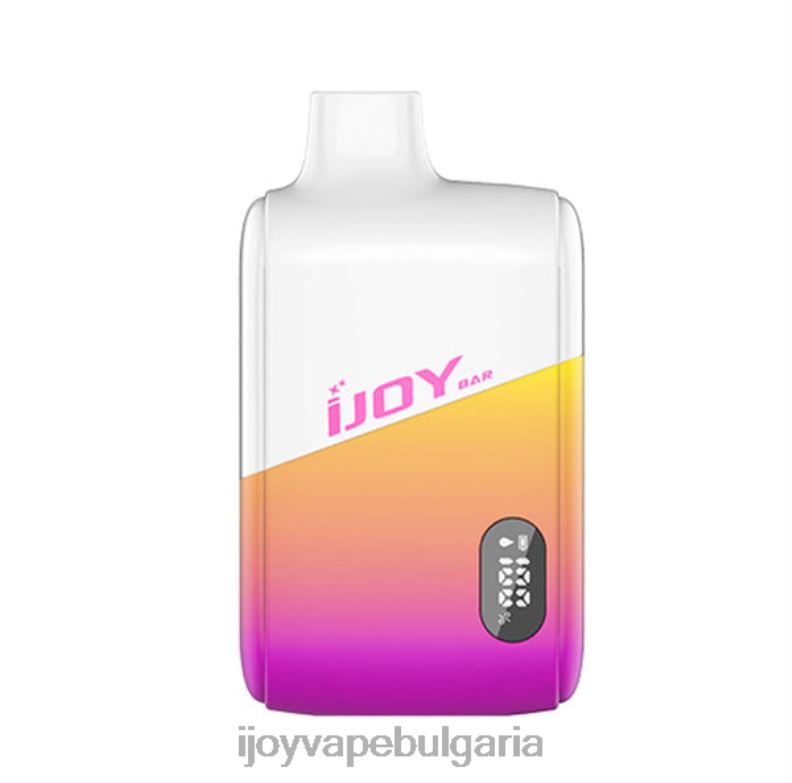 iJOY Bar Smart Vape 8000 впръсквания R24RR21 iJOY Vape Bulgaria | ягодово киви