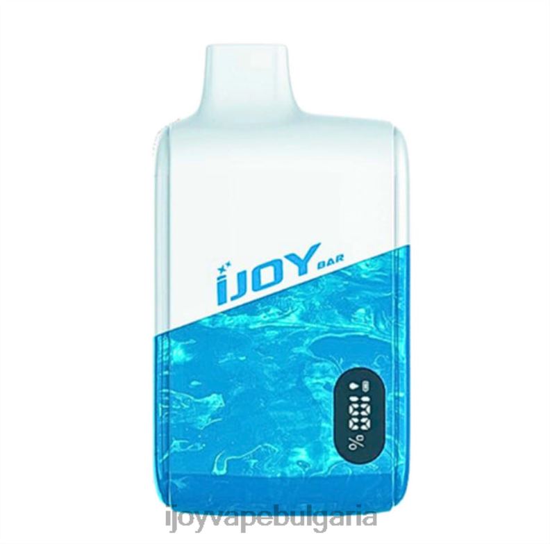 iJOY Bar Smart Vape 8000 впръсквания R24RR25 iJOY Disposable Vape | взрив на тропическа дъга