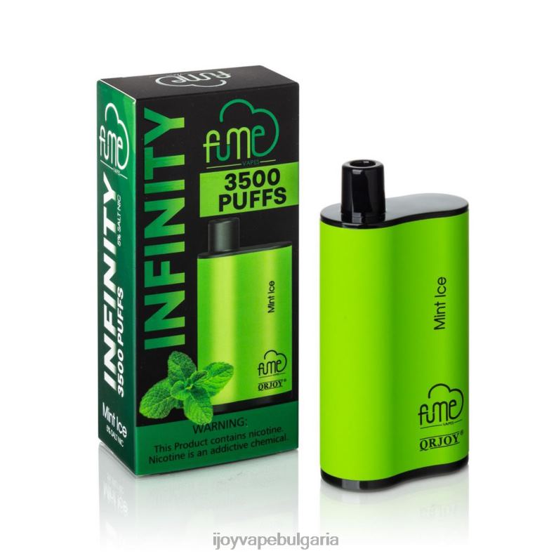 iJOY Fume Infinity за еднократна употреба 3500 впръсквания | 12 мл R24RR103 iJOY Вейп | ментов лед