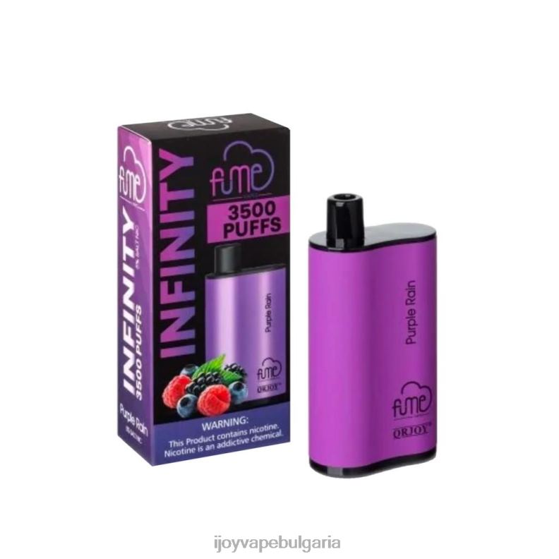 iJOY Fume Infinity за еднократна употреба 3500 впръсквания | 12 мл R24RR106 iJOY Bar Цена | пурпурен дъжд