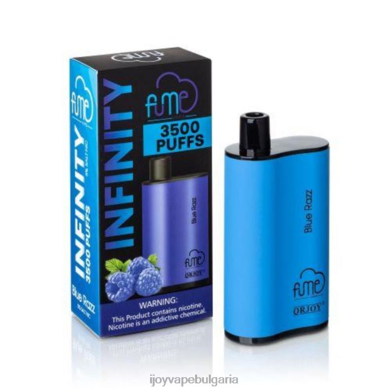 iJOY Fume Infinity за еднократна употреба 3500 впръсквания | 12 мл R24RR68 iJOY Vapes For Sale | син разц